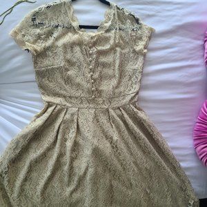 Modcloth Size 16 Lace Dress